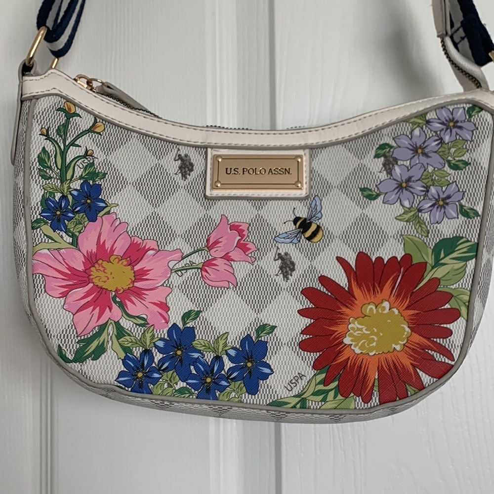 U.S. Polo Assn. Floral Crossbody